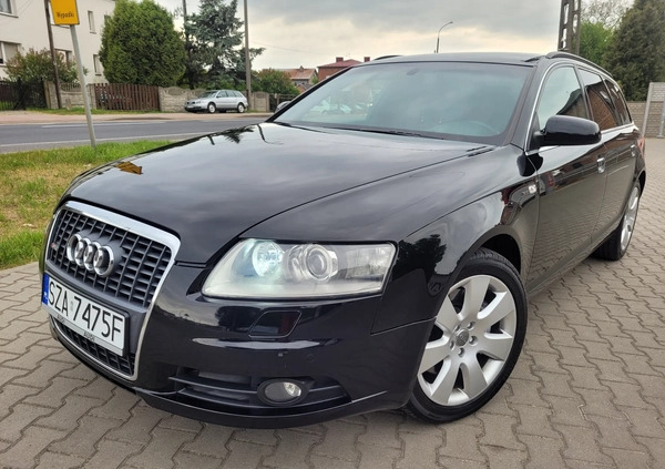 Audi A6 cena 28800 przebieg: 359000, rok produkcji 2008 z Poręba małe 407